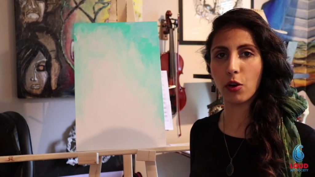 Tara Vahab on painting a Self-Portrait